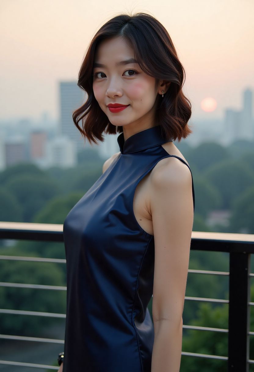 灯下对谈